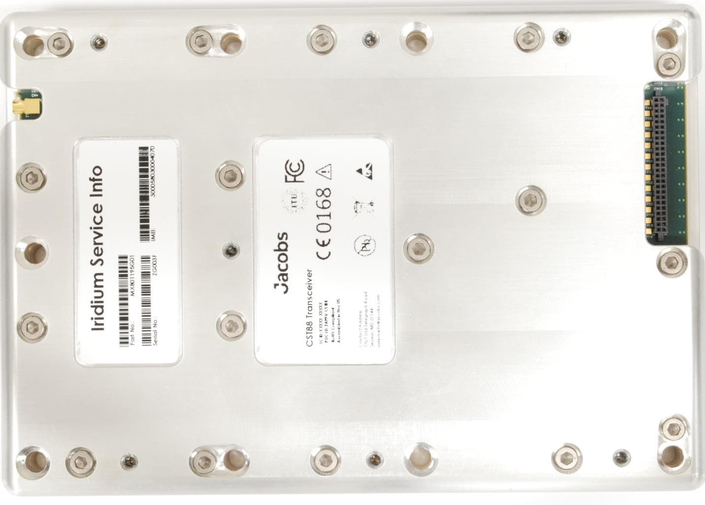CST-88 Modem - FCC ID 2A99V-CST88 - Jacobs Technology Inc