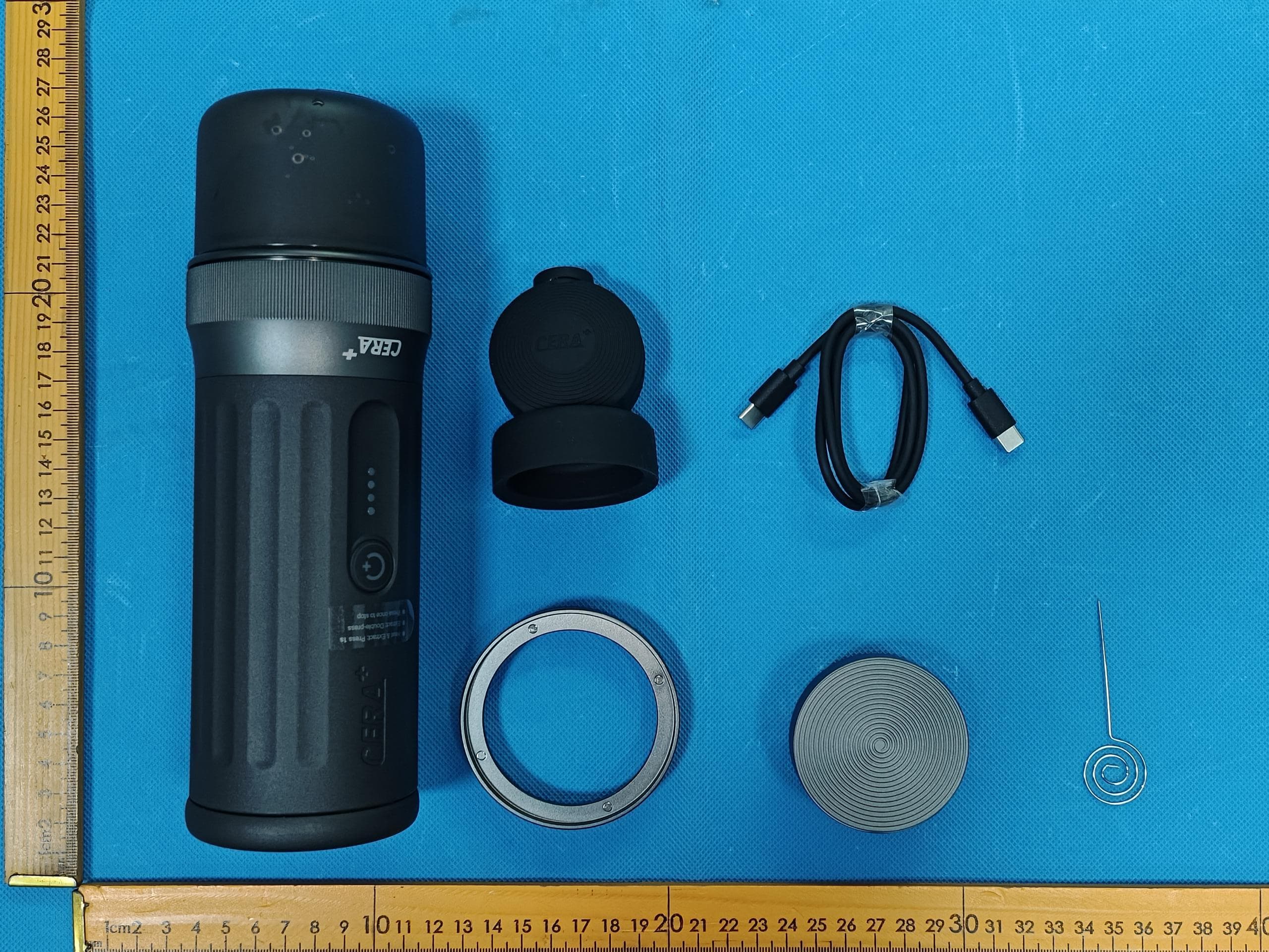 Portable Espresso Coffee Machine - FCC ID 2A9BT-PCM03S - Zhuhai Luckyman Technology Co., LTD.