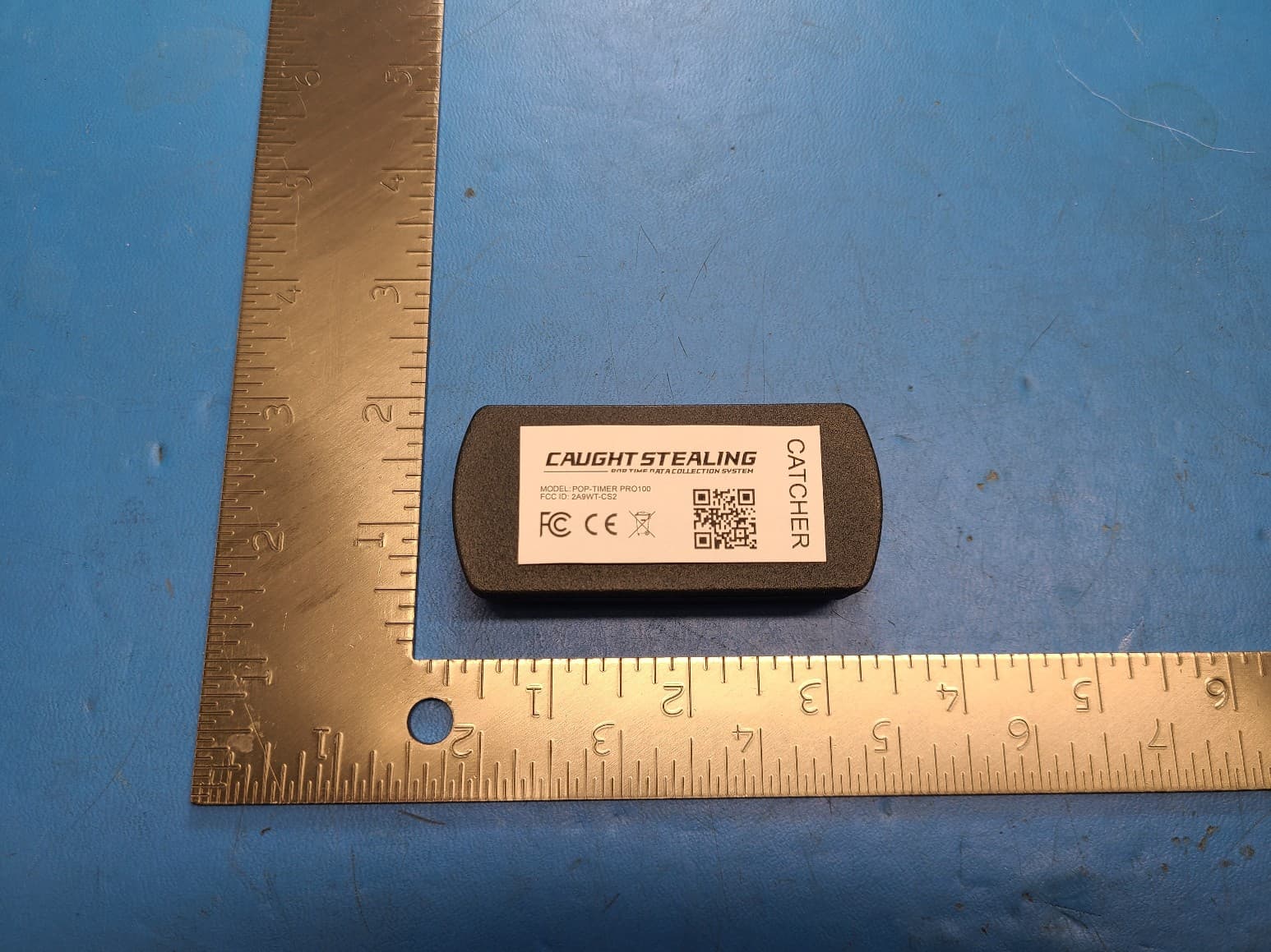 PopTimer Pro100 Glove Sensor - FCC ID 2A9WT-CS2 - Caught Stealing LLC
