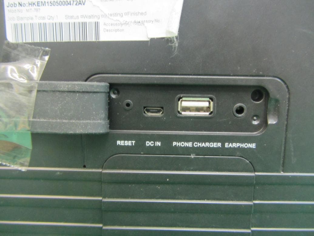 Dynamo and Solar Multy-band Bluetooth Radio - FCC ID 2AA2BMT787HK - Nicco Industries Co., Ltd.