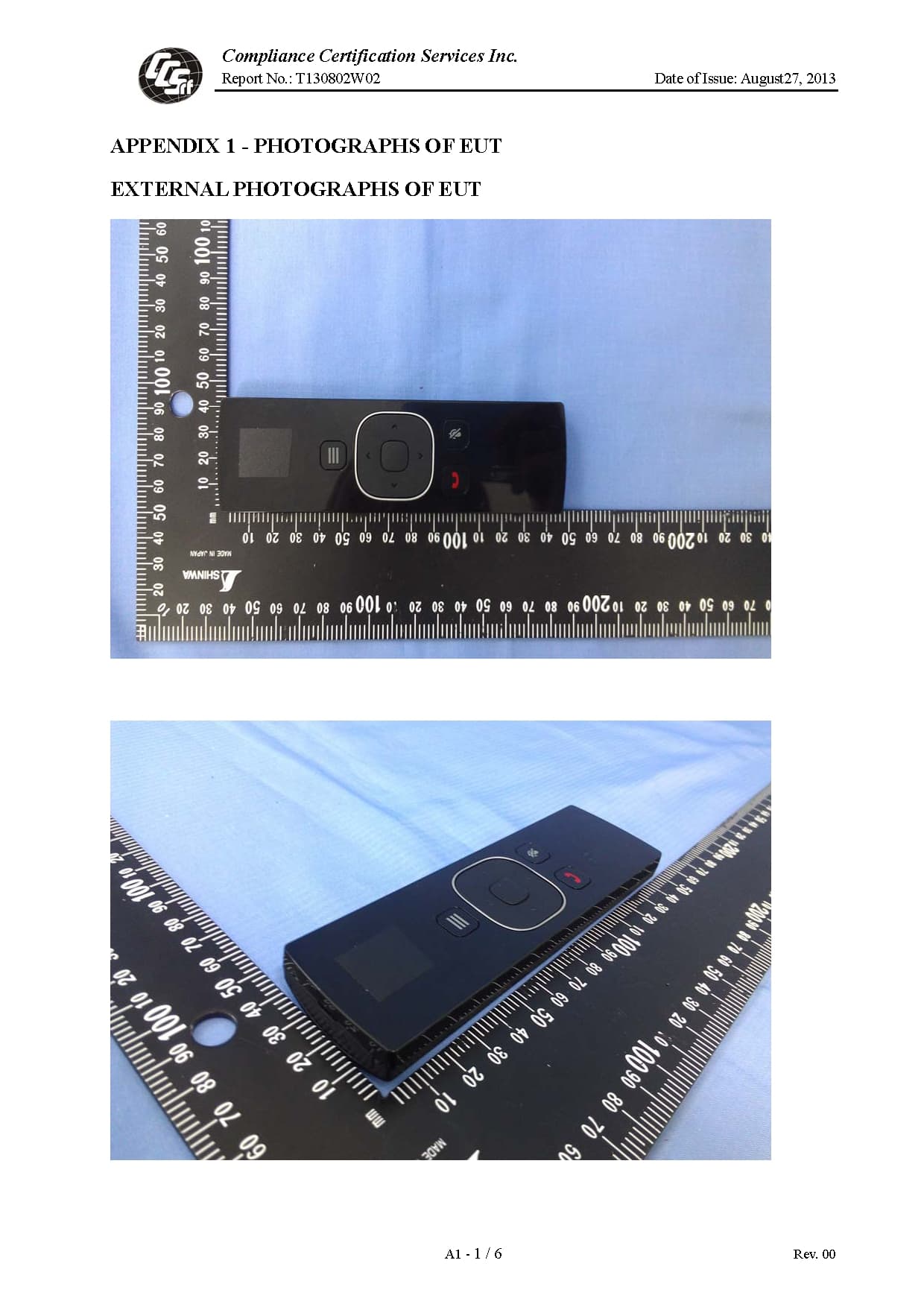Remote Controller & Dongle - FCC ID 2AADIOVU81H7 - HCS (Suzhou) Limited