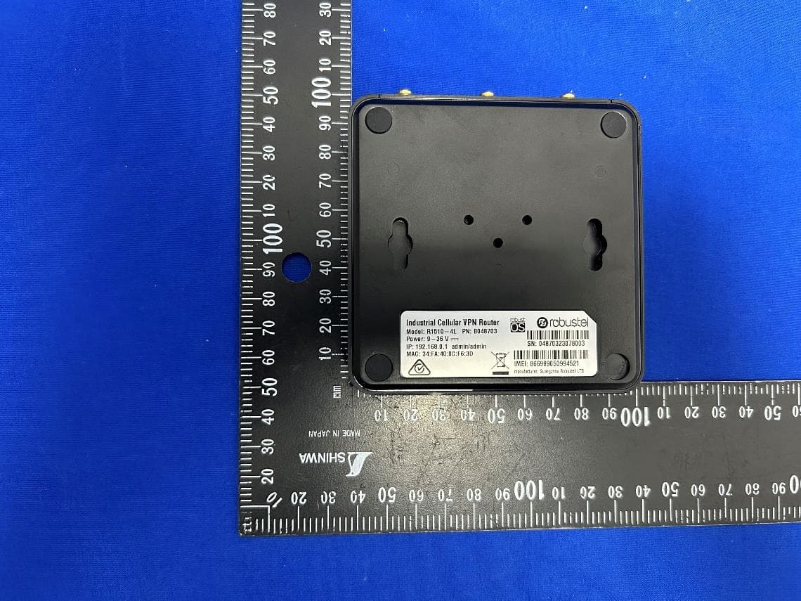 Industrial Cellular VPN Router - FCC ID 2AAJGR1510 - Guangzhou Robustel Co., Ltd.