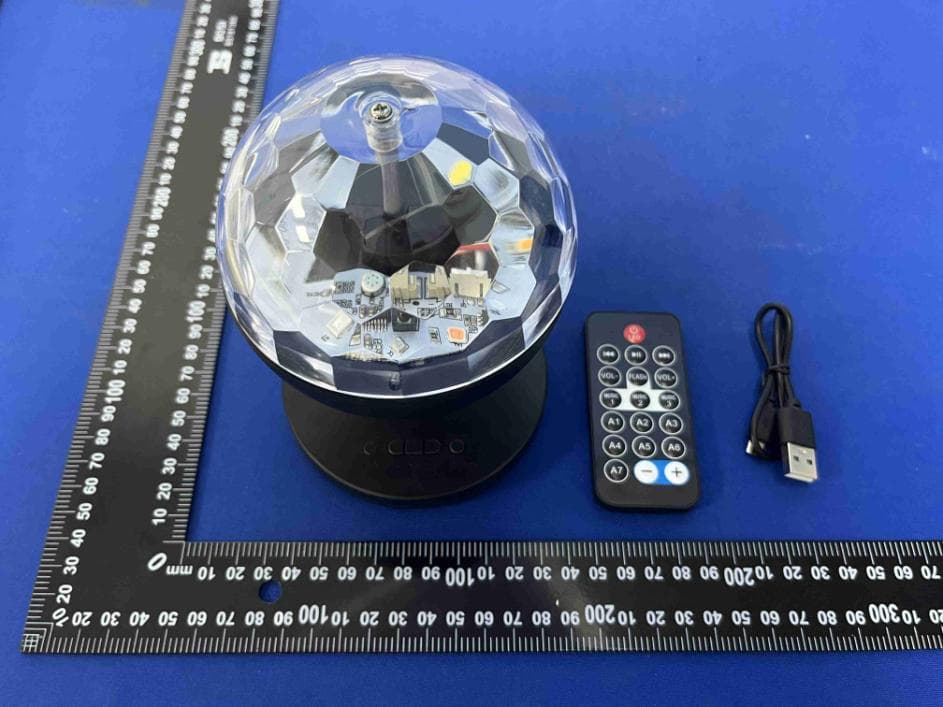 WIRELESS DISCO BALL LIGHT UP SPEAKER - FCC ID 2AAPK-WGDC001 - Shenzhen Kingsun Enterprises Co., Ltd.