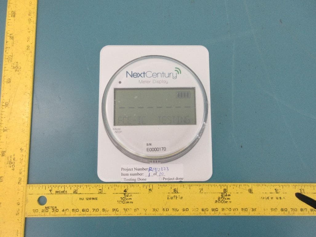 Remote Reader - FCC ID 2AB8I-RR301 - Next Meters Global, LLC