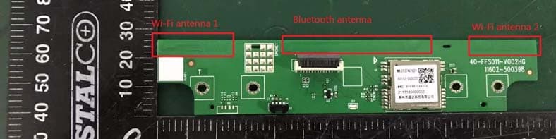 WIFI+BT Module - FCC ID 2AC23-WKCT27 - Hui Zhou Gaoshengda Technology Co.,LTD