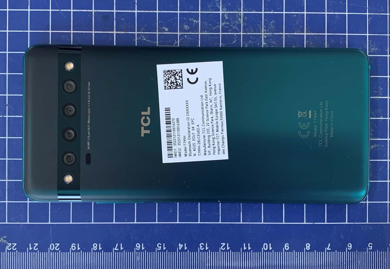 HSUPA/HSDPA/UMTS Quad Bands/GSM Quad Bands/LTE 10 bands mobile phone - FCC ID 2ACCJN037 - TCL Communication Ltd.