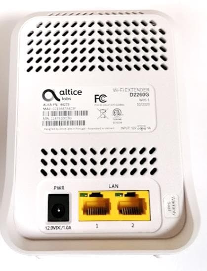 D2260G - FCC ID 2ACJF-EXT-D2260G - Altice Labs, S.A.