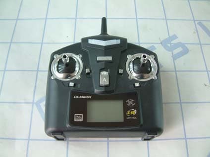 Remote Control for model aircraft - FCC ID 2ACZLLS-125 - LIAN SHENG TOYS FACTORY