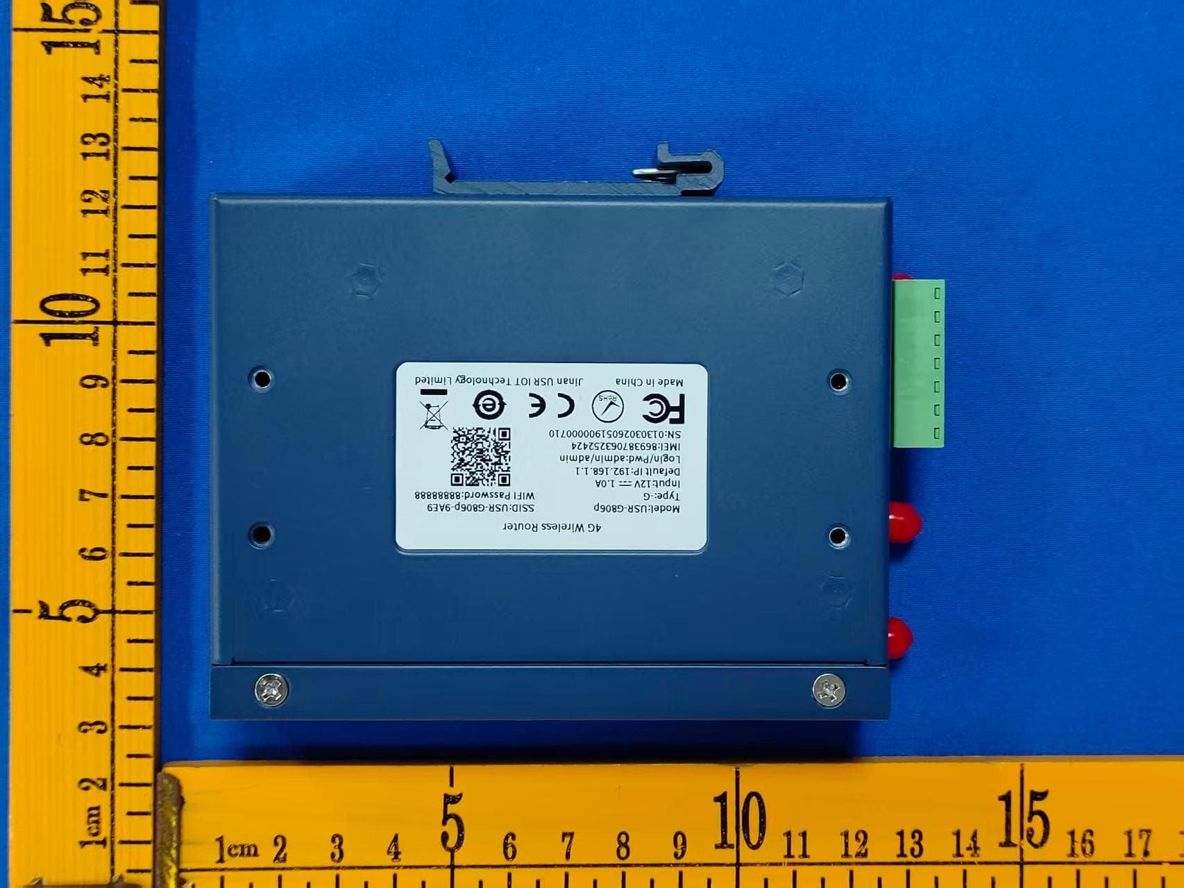 4G Wireless Router - FCC ID 2ACZO-USR-G806P - Jinan USR IOT Technology Limited