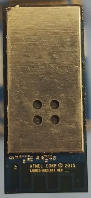 Modular Transmitter - FCC ID 2ADHKSAMW25 - Microchip Technology Inc.