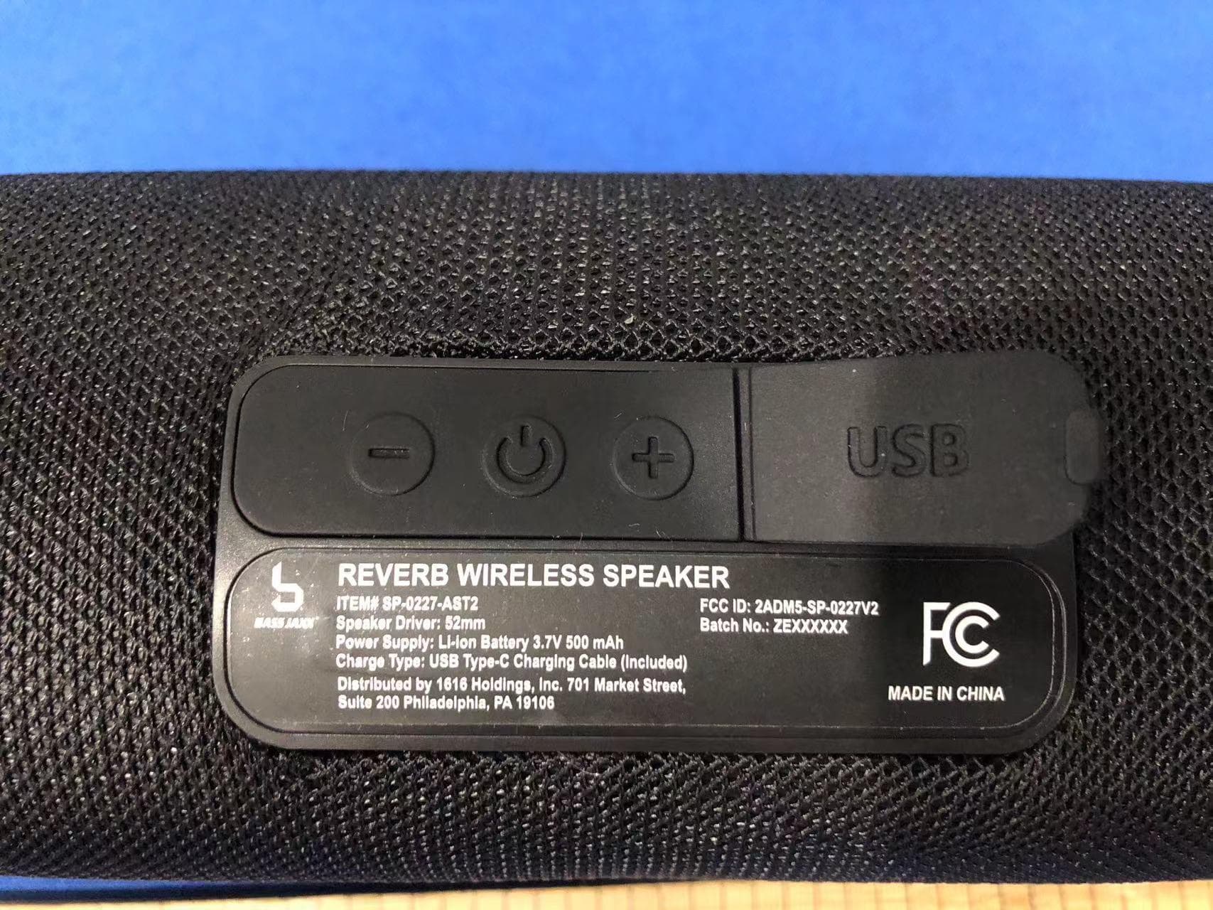BT FABRIC RUGGED SPK AST2 - FCC ID 2ADM5-SP-0227V2 - Zeeva International Limited