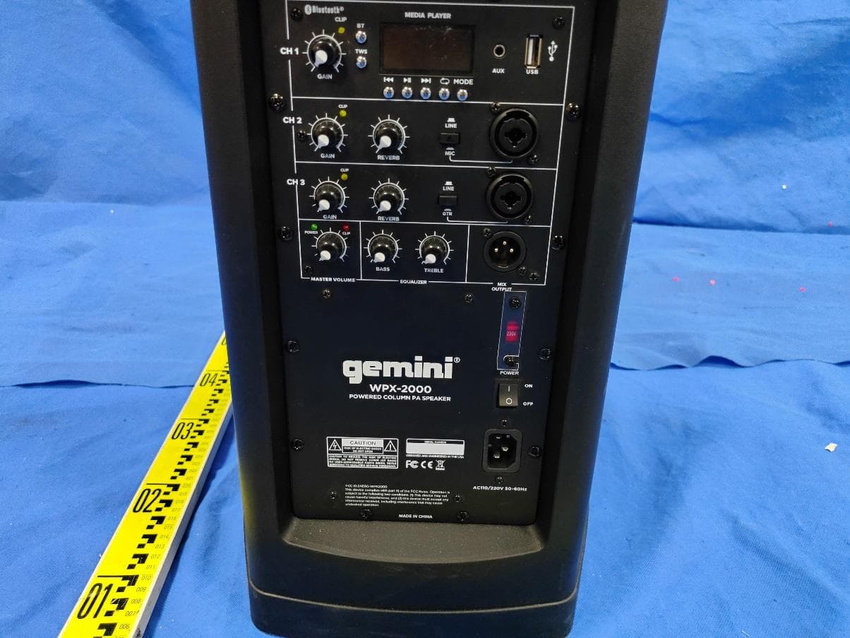Speaker - FCC ID 2AE6G-WPX2000 - Innovative Concepts and Design LLC
