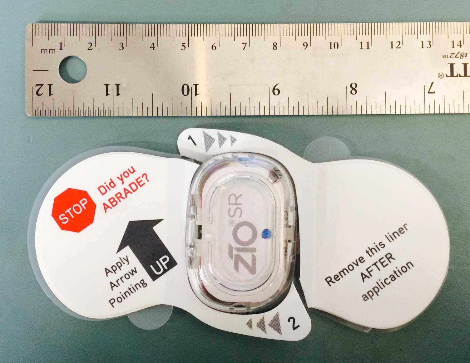 ZIO SR ECG PATCH - FCC ID 2AFBP-SR15P - iRhythm Technologies, Inc.