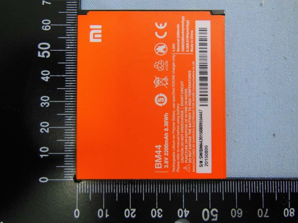Mobile Phone - FCC ID 2AFZZ-H2X819 - Xiaomi Communications Co., Ltd.