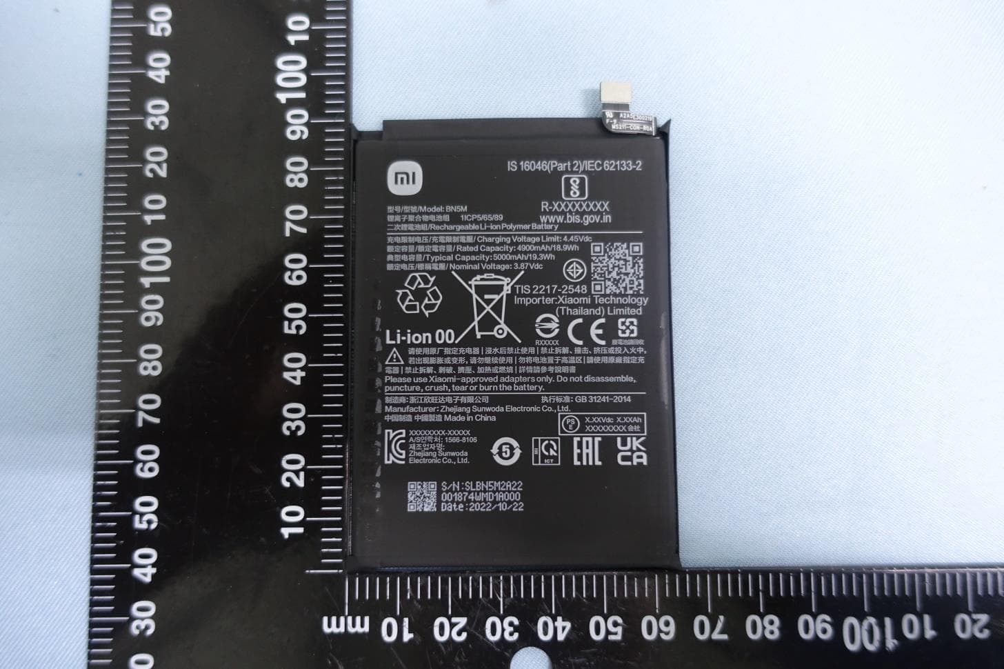 Mobile Phone - FCC ID 2AFZZA60L - Xiaomi Communications Co., Ltd.