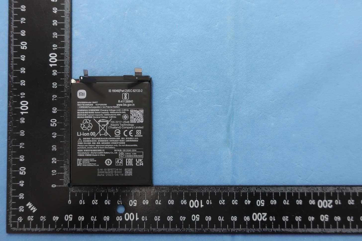 Mobile Phone - FCC ID 2AFZZN60G - Xiaomi Communications Co., Ltd.