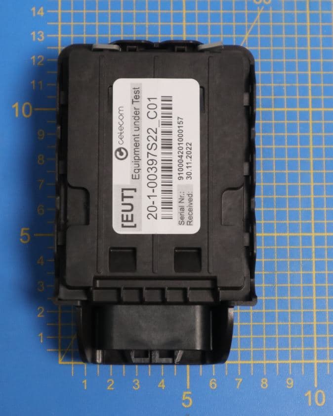 Telematic Device - FCC ID 2AGKK105560001 - Actia Nordic AB