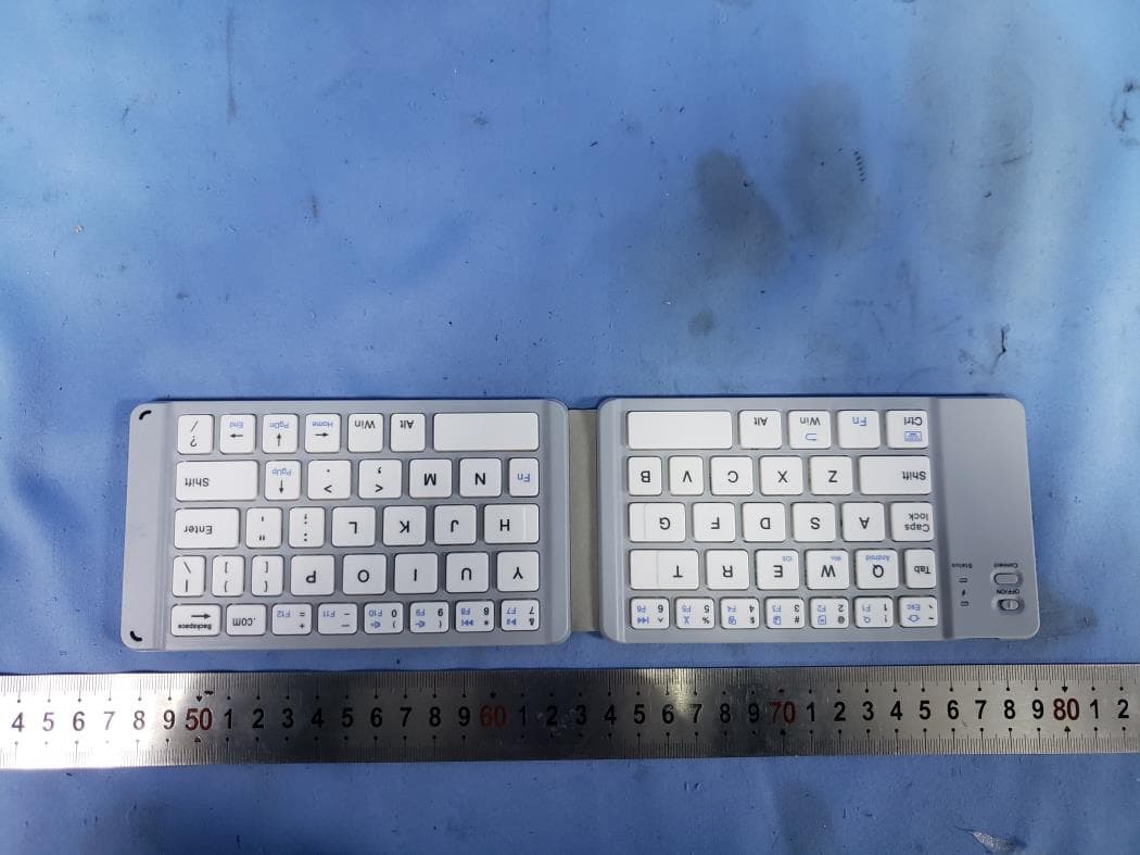 Folding Bluetooth Keyboard, Folding Wireless Keyboard - FCC ID 2AGMM-BWA18TA019 - WEAFORLA TECHNOLOGY CO., LTD.