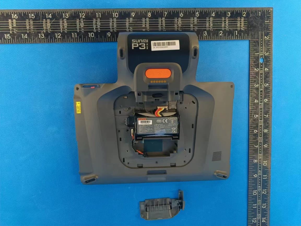 Smart POS Terminal - FCC ID 2AH25P3MIX - Shanghai Sunmi Technology Co.,Ltd.