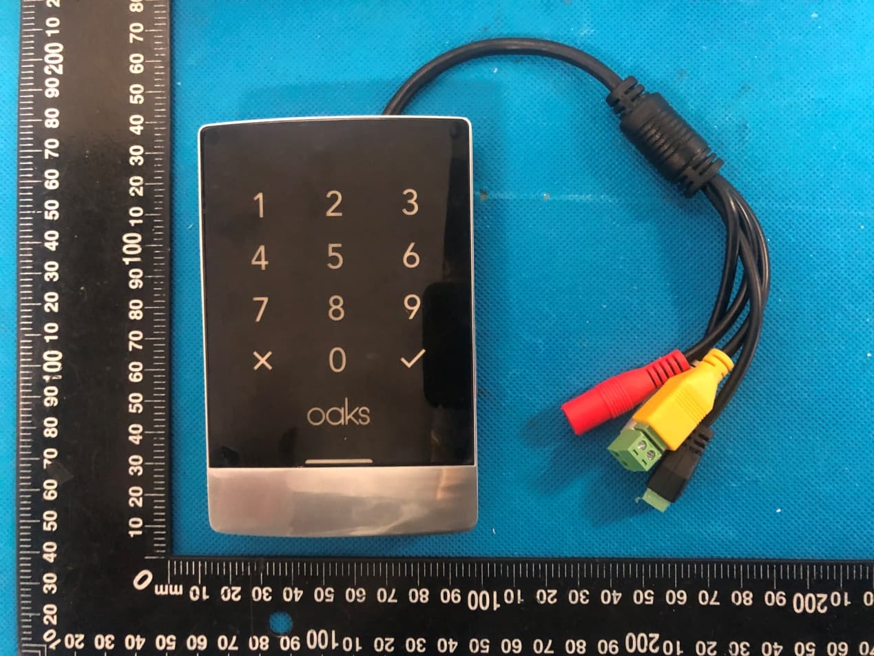 Oaks smart panel - FCC ID 2AH4J-OAKSLOCK340 - Consumer 2.0