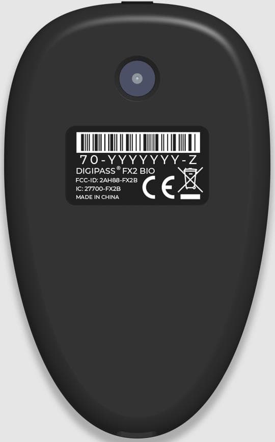 Passwordless authenticator - FCC ID 2AH88-FX2B - OneSpan North America Inc.