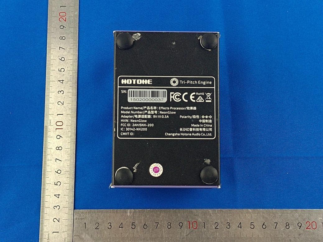 Effects Processor - FCC ID 2AHJSNX-200 - Changsha Hotone Audio Co.,LTD