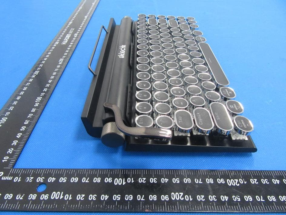 Wireless Mechanical Keyboard - FCC ID 2AJVKTWKB100 - Foto Electric Supply Co., INC.