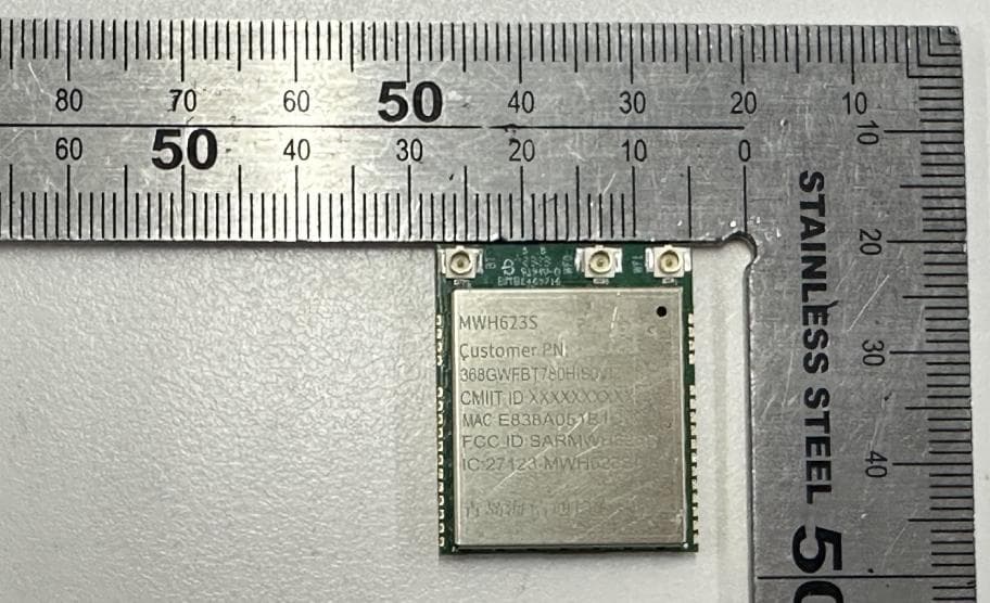 Bluetooth / WiFi Module - FCC ID 2AJVQ-MWH623S - Qingdao Intelligent&Precise Electronics Co.,Ltd