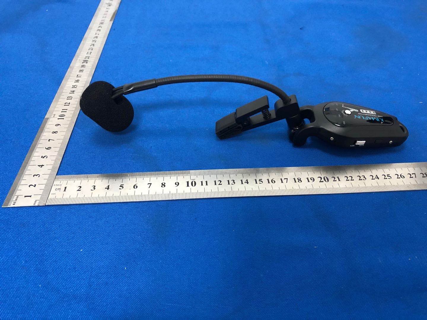UHF Instrument Microphone - FCC ID 2AKL5-KMU208 - SHENZHEN JHC ELECTRONICS CO.,LTD