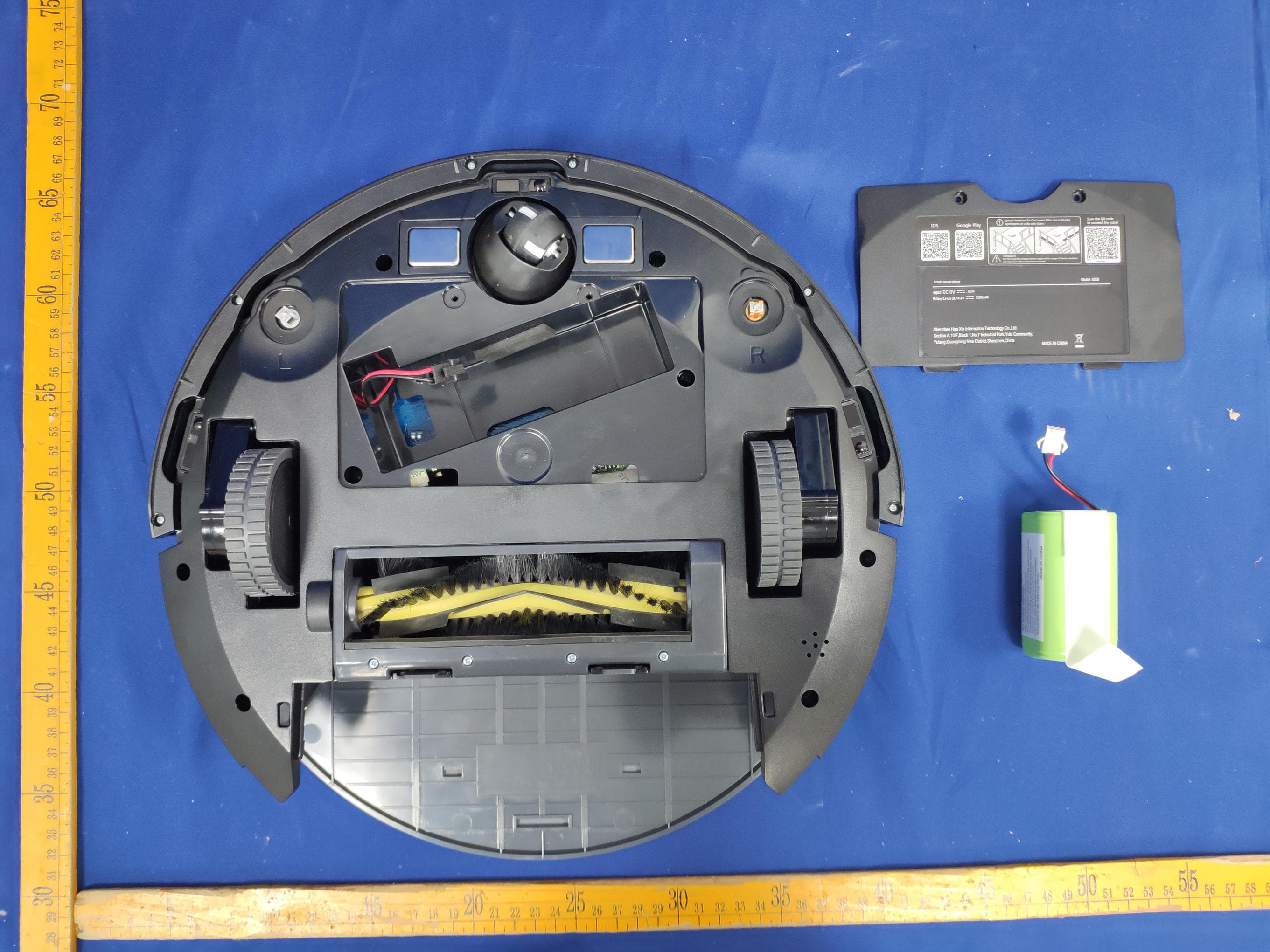 Robotic Vacuum Cleaner - FCC ID 2AMYQ-202012GD500 - Shenzhen Hua Xin Information Technology Co., Ltd