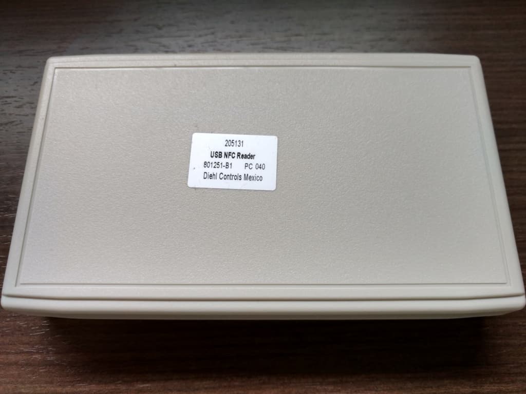 NFC USB Control - FCC ID 2ANOT-205131 - Alliance Laundry Systems LLC