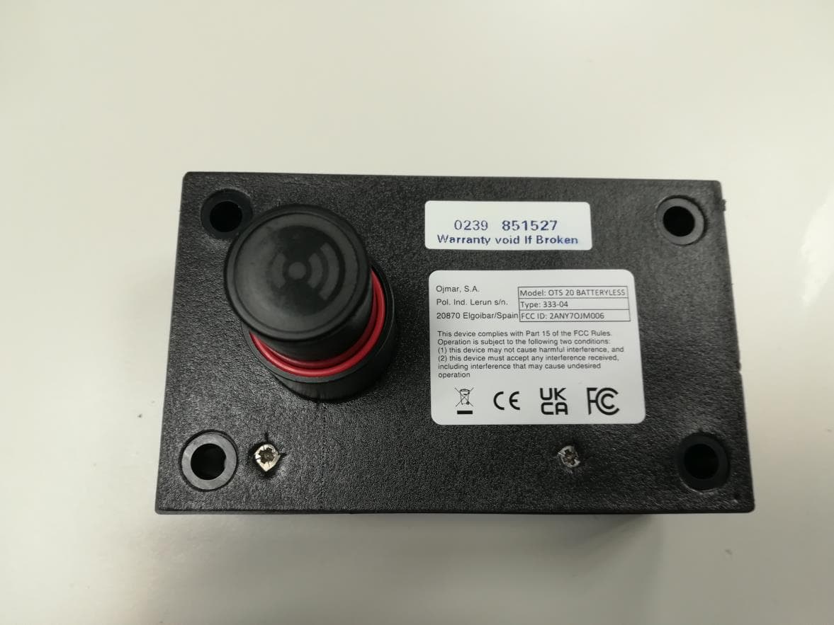 Lock for lockers - FCC ID 2ANY7OJM006 - OJMAR S.A.