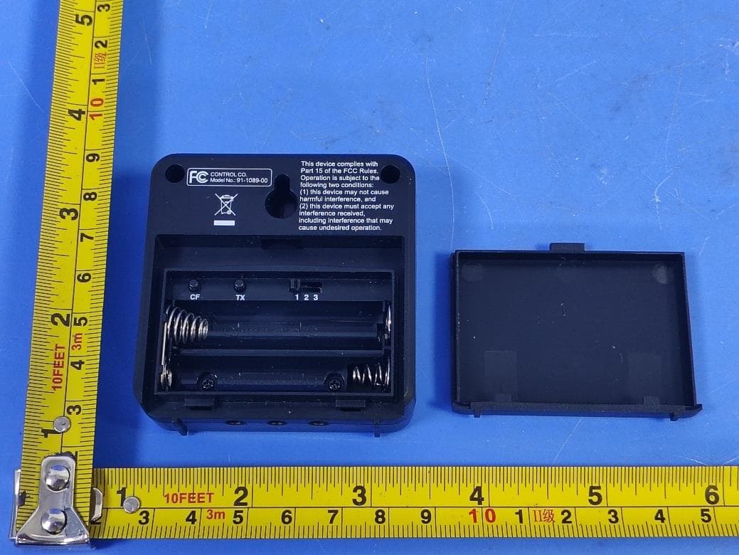 Traceable GIANT-DIGITS Radio Atomic Clock with Remote sensor - FCC ID 2AO2J-C53WWVB - CONTROL3, LLC