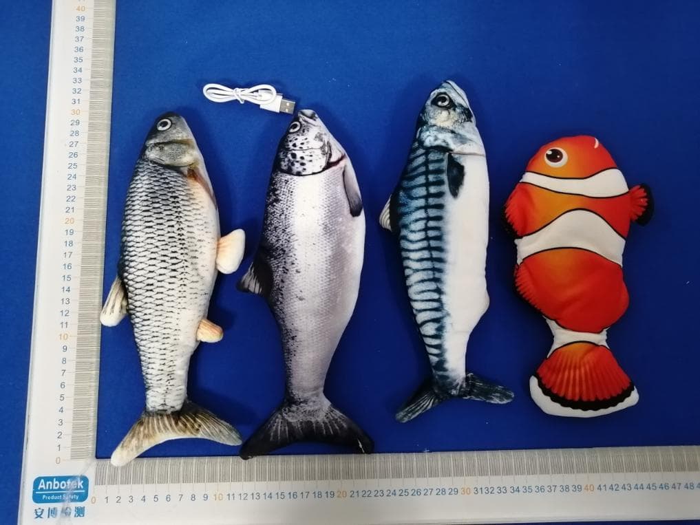 PetTec Plush Pet Toy Trout - FCC ID 2AONQ-PPTDT15966 - Stage10 GmbH