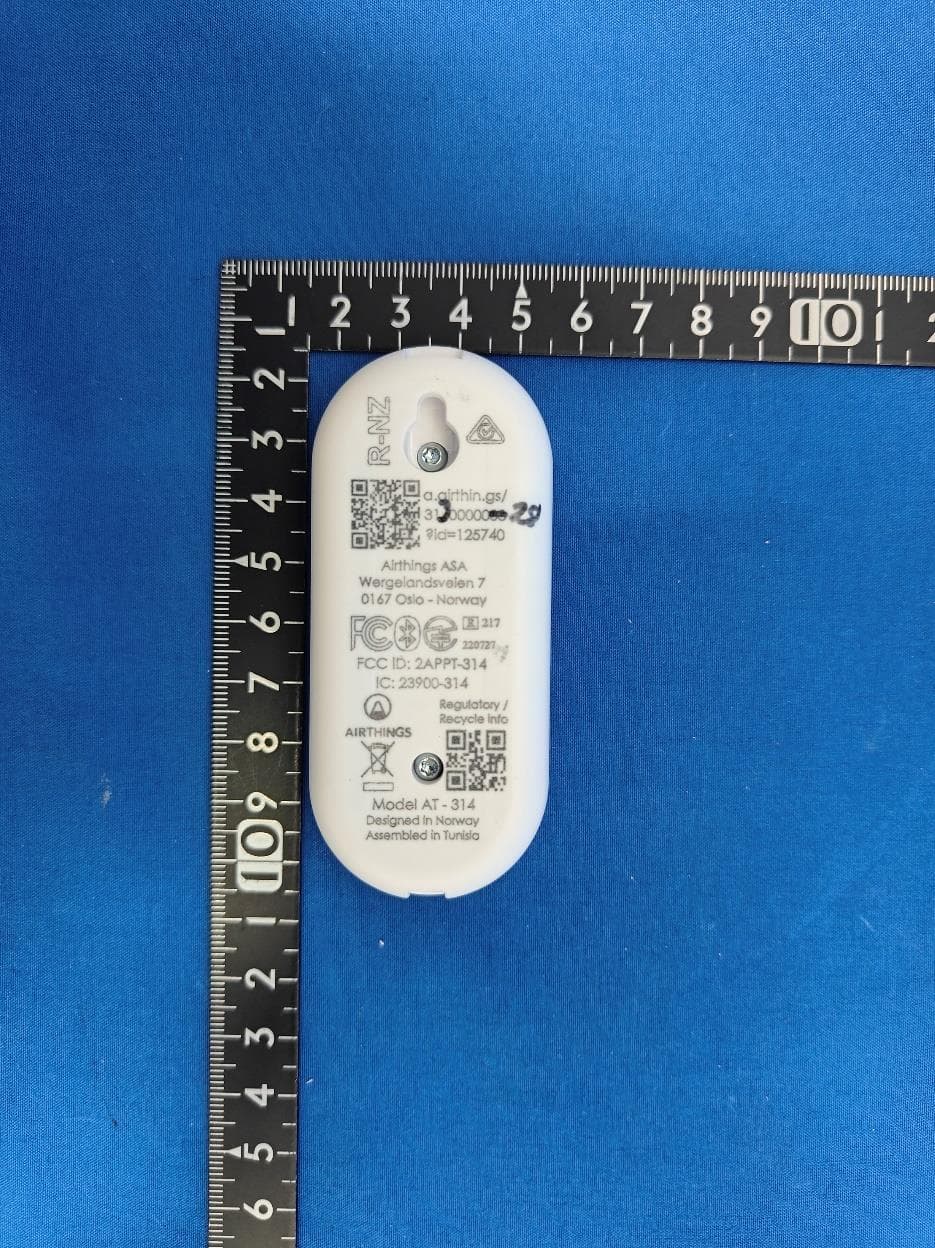 AT-314 - FCC ID 2APPT-314 - Airthings ASA