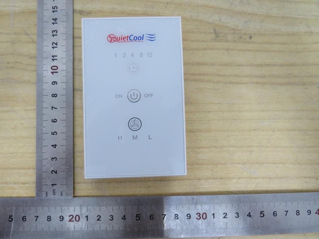 RF Glass Switch - FCC ID 2APQIITRFGLSWITCH01 - QC Manufacturing Inc.