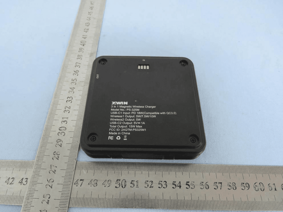 3 in 1 Magnetic Wireless Charger & Portable Power Bank - FCC ID 2AQTM-PS325M1 - Power System Electronic Technology Co., Ltd.