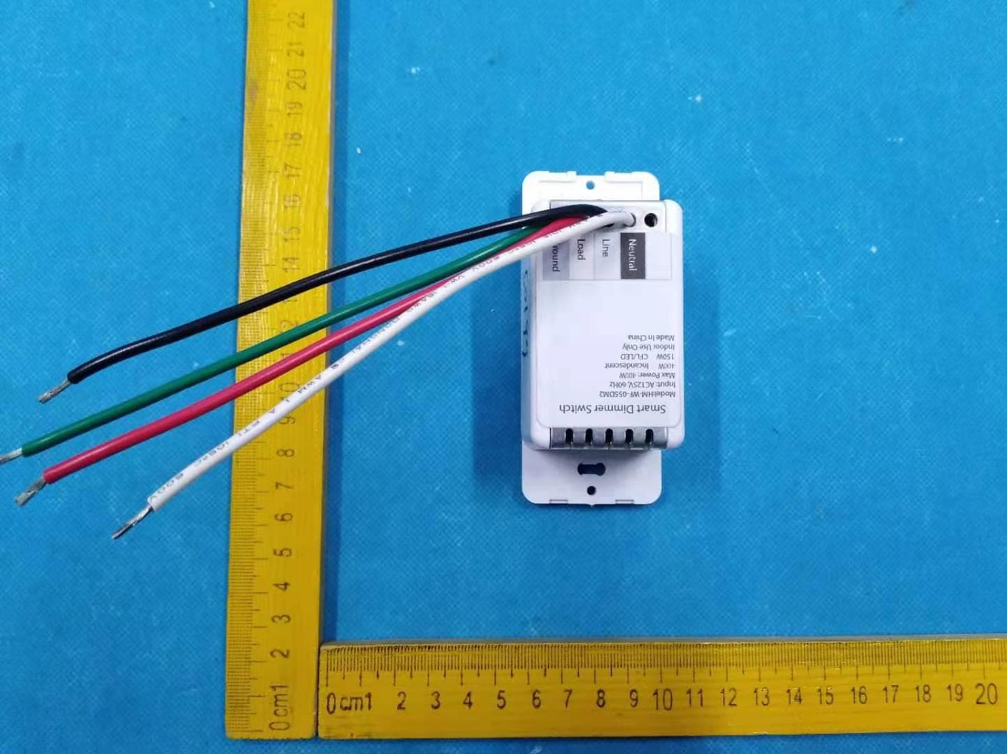 Smart Dimmer Switch 50199 - FCC ID 2AQUQGE50199 - Globe Electric Company Inc.