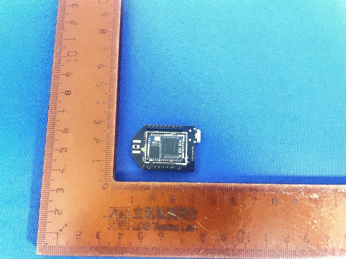 Bluetooth audio module - FCC ID 2ARMD-AUDIOBI2S - Tinysine Electronics
