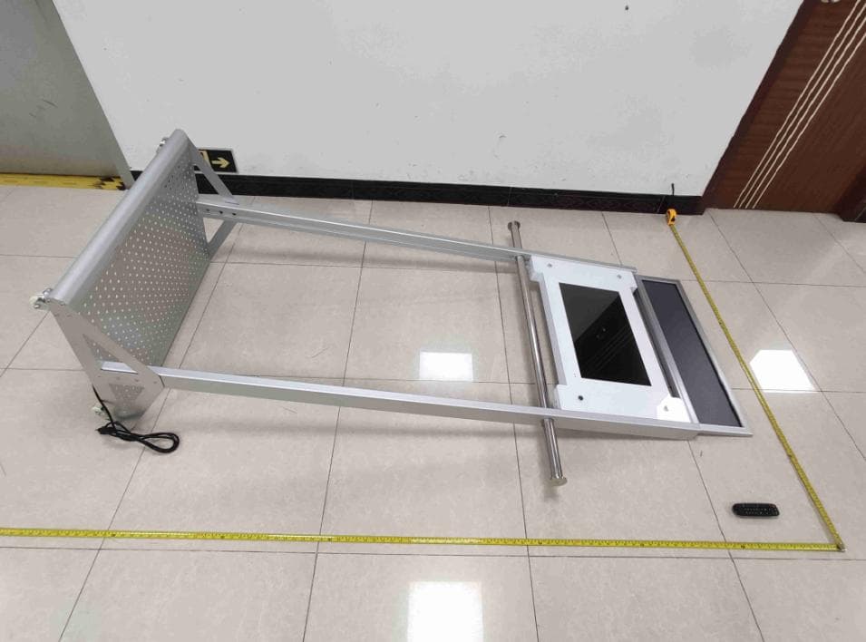 Mobile Garment Rack with Digital Screen - FCC ID 2ASCB-SMMGRDS - D2G Group LLC