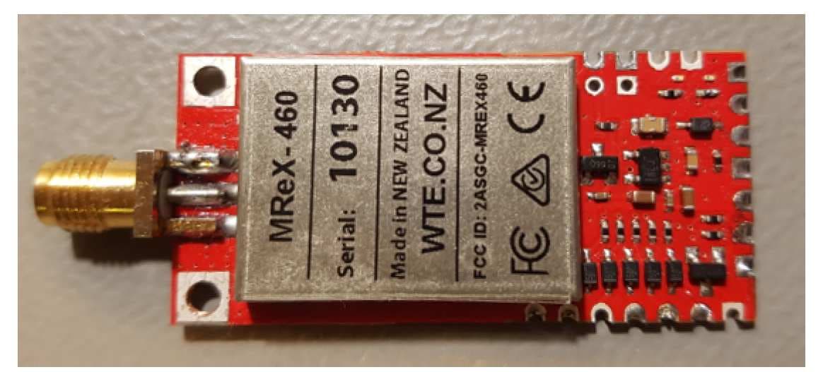 UHF Digital Transceiver - FCC ID 2ASGC-MREX460 - WTE Limited