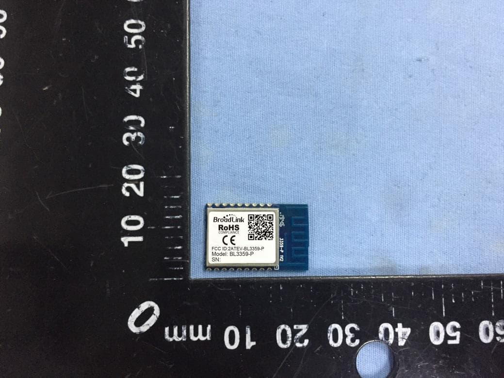 WiFi Module - FCC ID 2ATEV-BL3359-P - Hangzhou BroadLink Technology Co., Ltd.