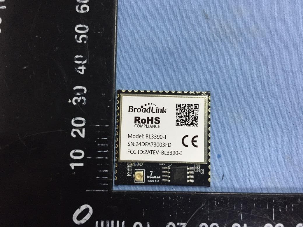 WiFi Module - FCC ID 2ATEV-BL3390-I - Hangzhou BroadLink Technology Co., Ltd.