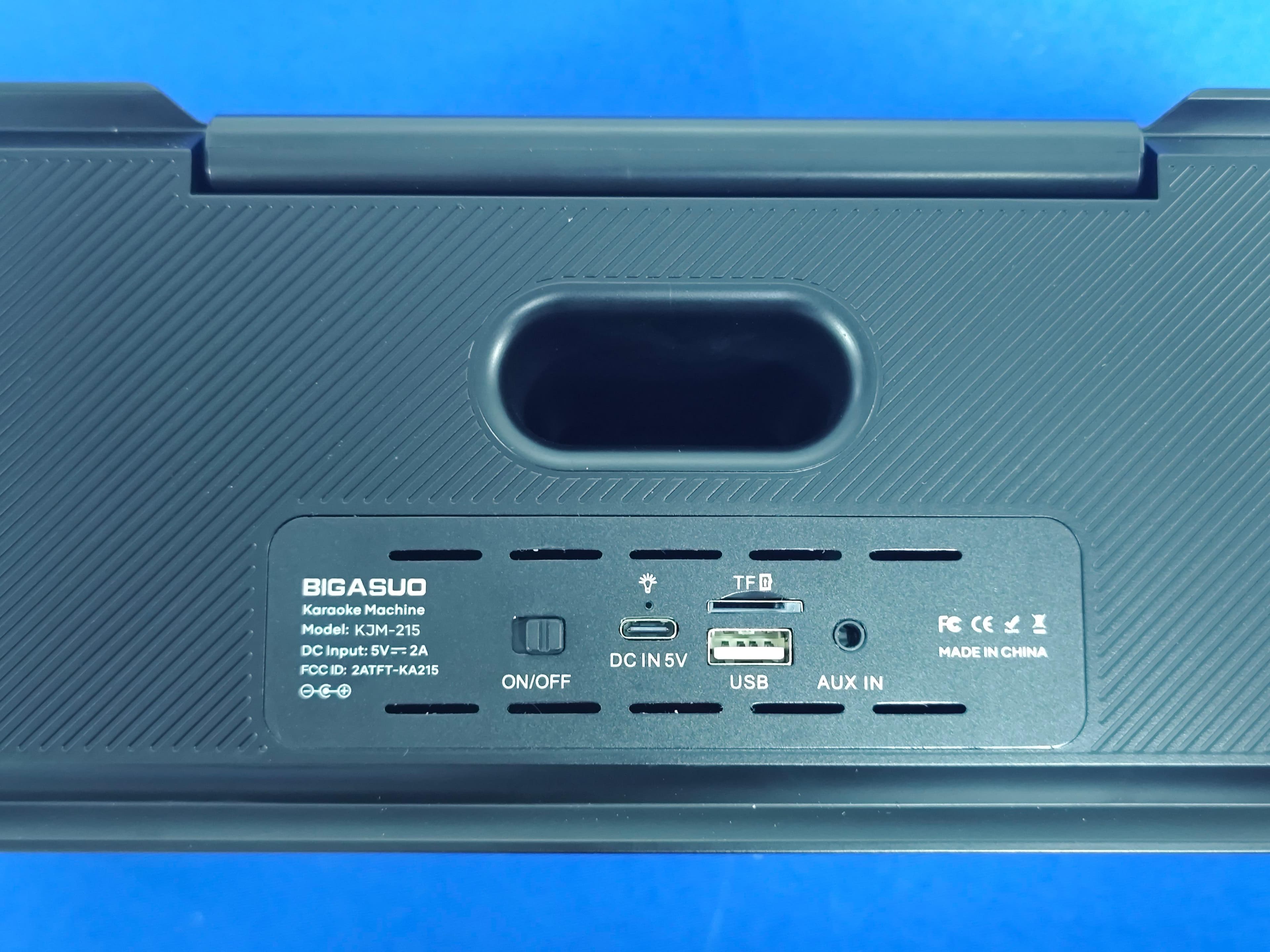 Karaoke Machine - FCC ID 2ATFT-KA215 - Shenzhen Kejinming Electronic Co.,Ltd
