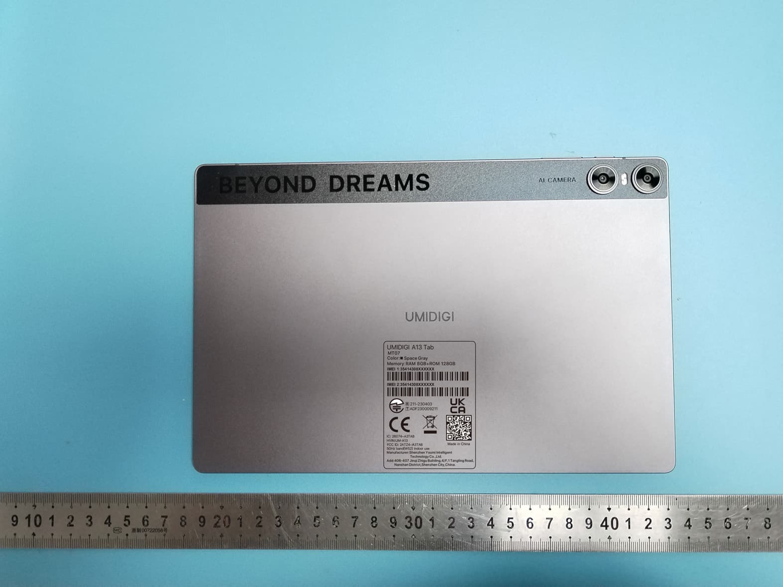 Smart Tablet Computer - FCC ID 2ATZ4-A3TAB - Shenzhen Youmi Intelligent Technology Co., Ltd.