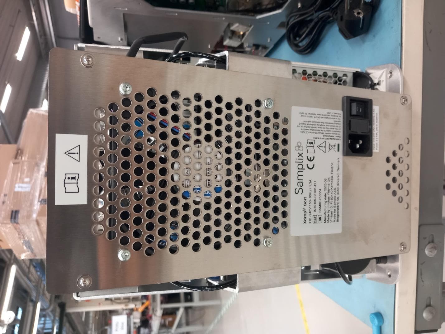 Droplet generator and sorting instrument - FCC ID 2AU86XDROPSORT - Samplix