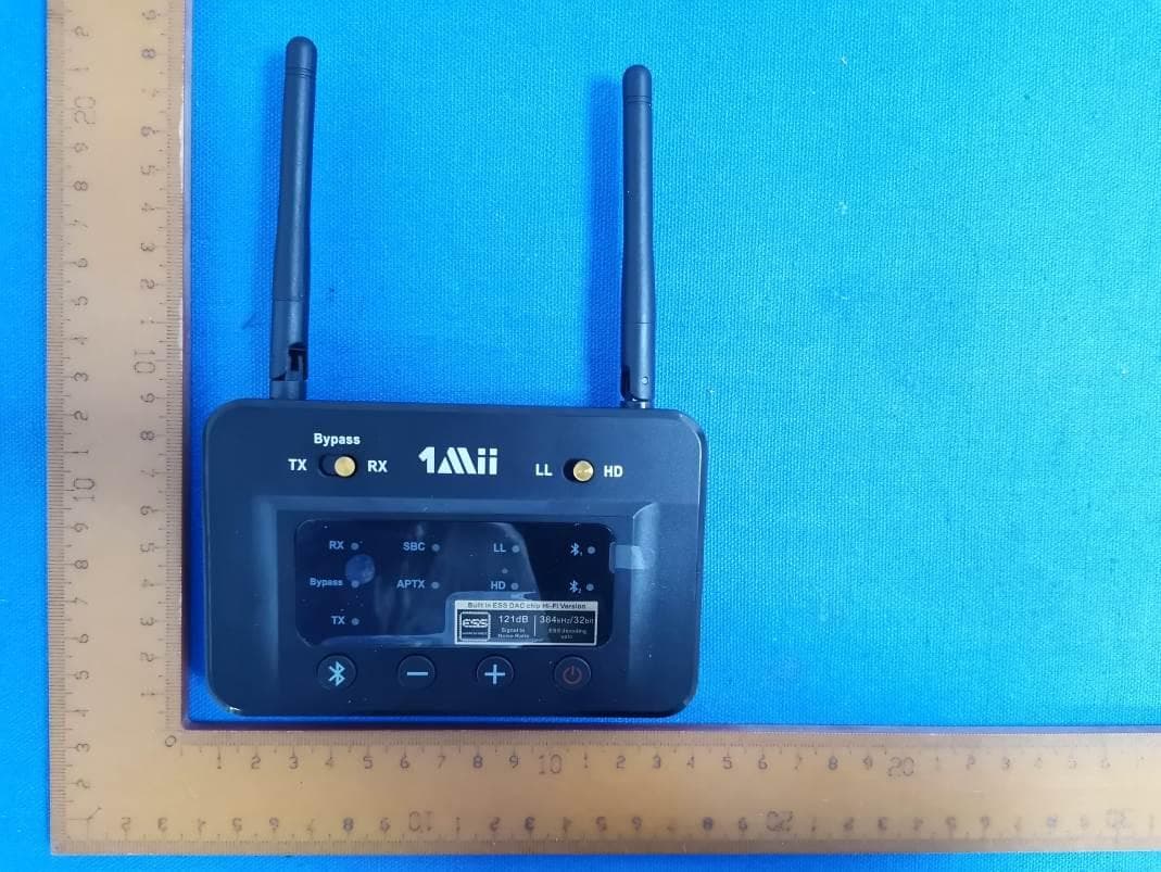 Bluetooth transmitter and receiver 2-in-1 - FCC ID 2AUFR-RT727 - ShenZhen 1Mii Technologies Limited