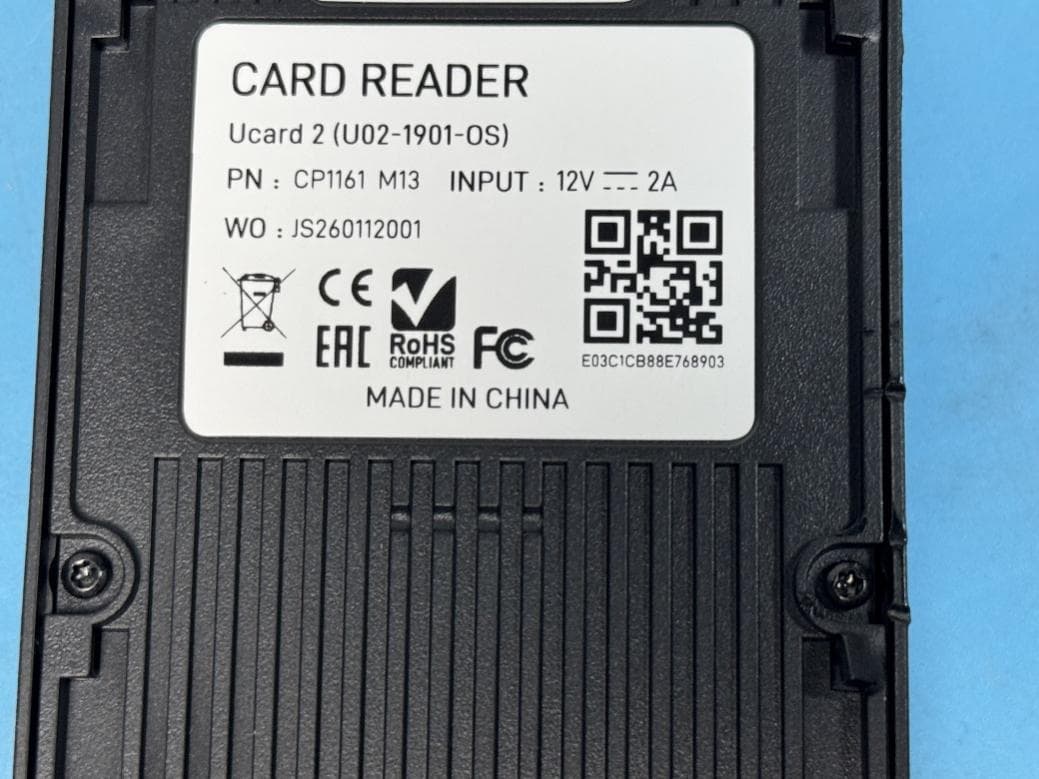 CARD READER - FCC ID 2AUI4-UCARD2 - Universal Ubiquitous AI Co., Ltd.
