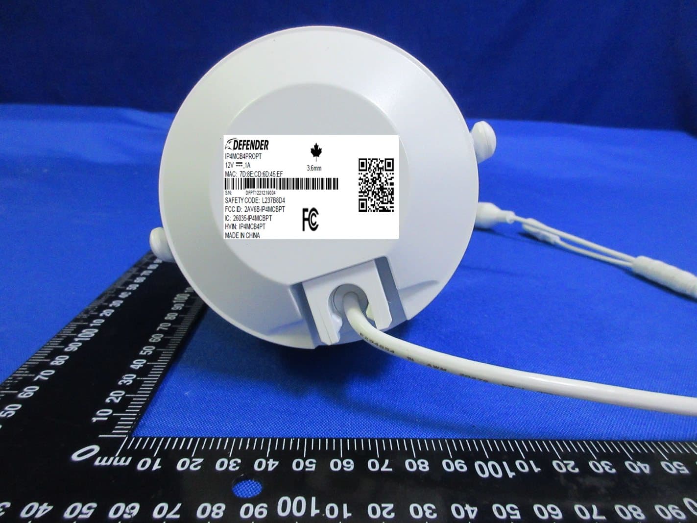 Wi-Fi PT Camera - FCC ID 2AV6B-IP4MCBPT - Empowerment Technologies Inc