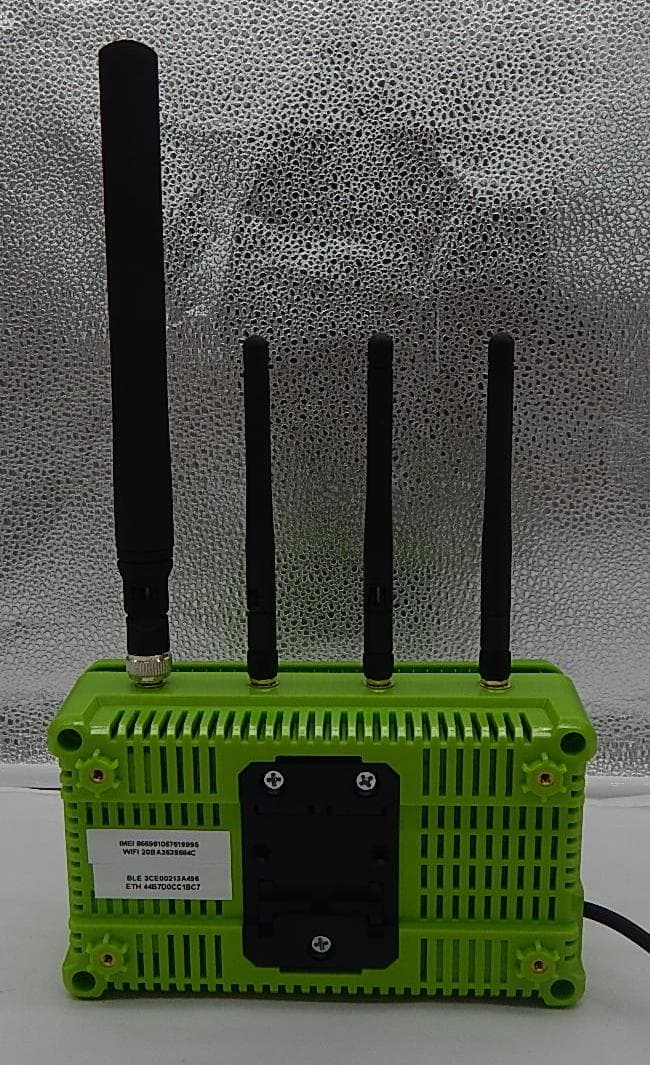 Quad Band Industrial IoT Gateway (Bluetooth, LoRa, Wi-Fi, LTE) - FCC ID 2AXVKGTW02 - Electronics4All Inc.